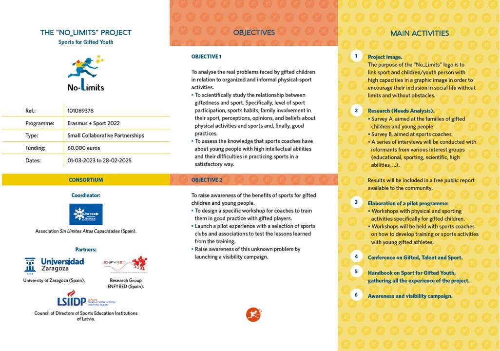 Project Card NO LIMITS EN 2 Page