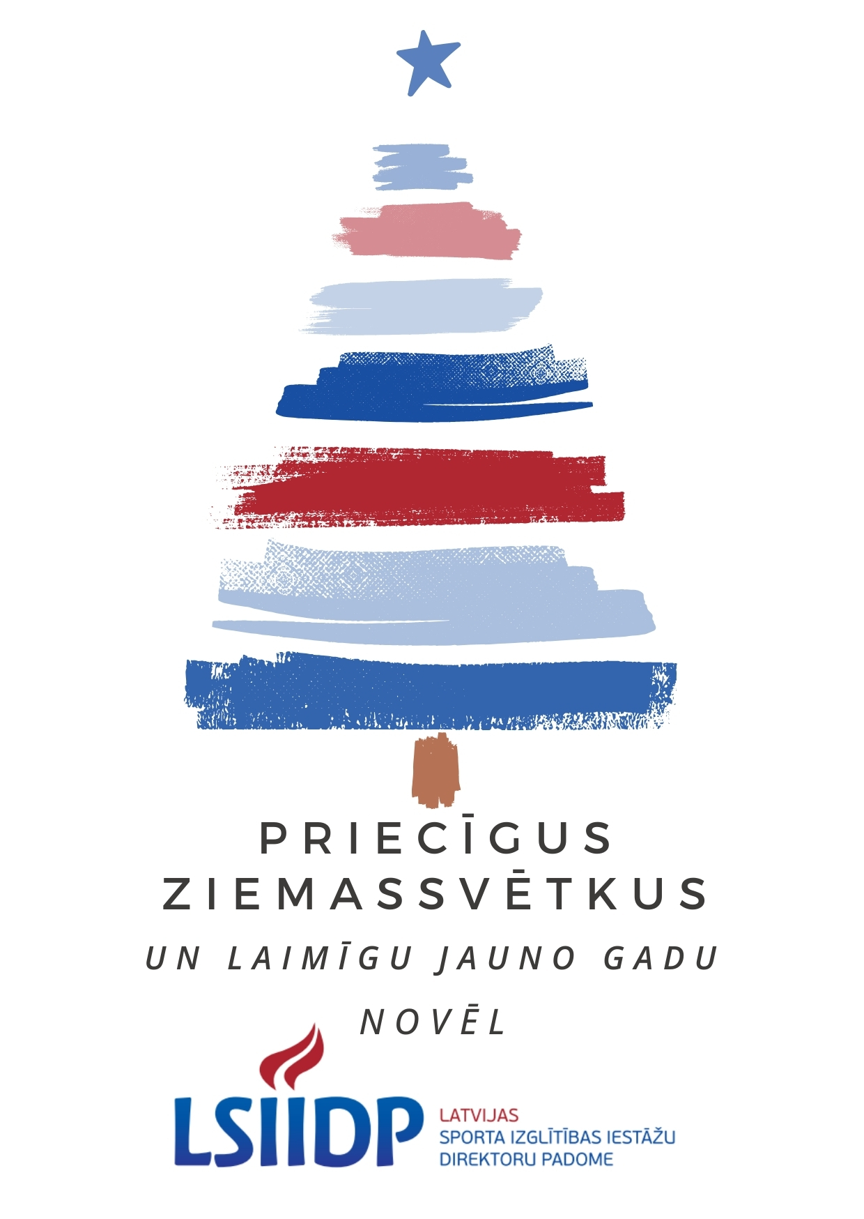 Pastel Aesthetic Business Holiday Christmas Card 1